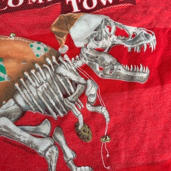 Wes and Willy Shirt - Santa Rex Is Coming To Town - Picture 3 of 5
